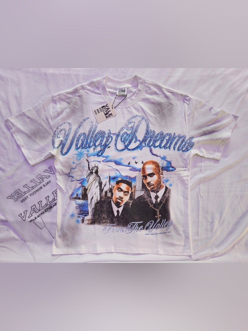 Valley Dreams White Graphic Tee - Brand
